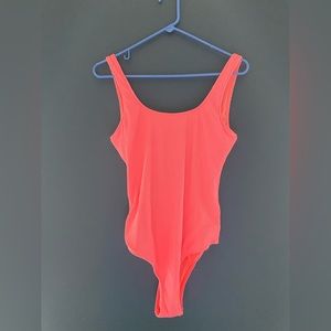 aerie Ribbed Babewatch One Piece Bathing Suit